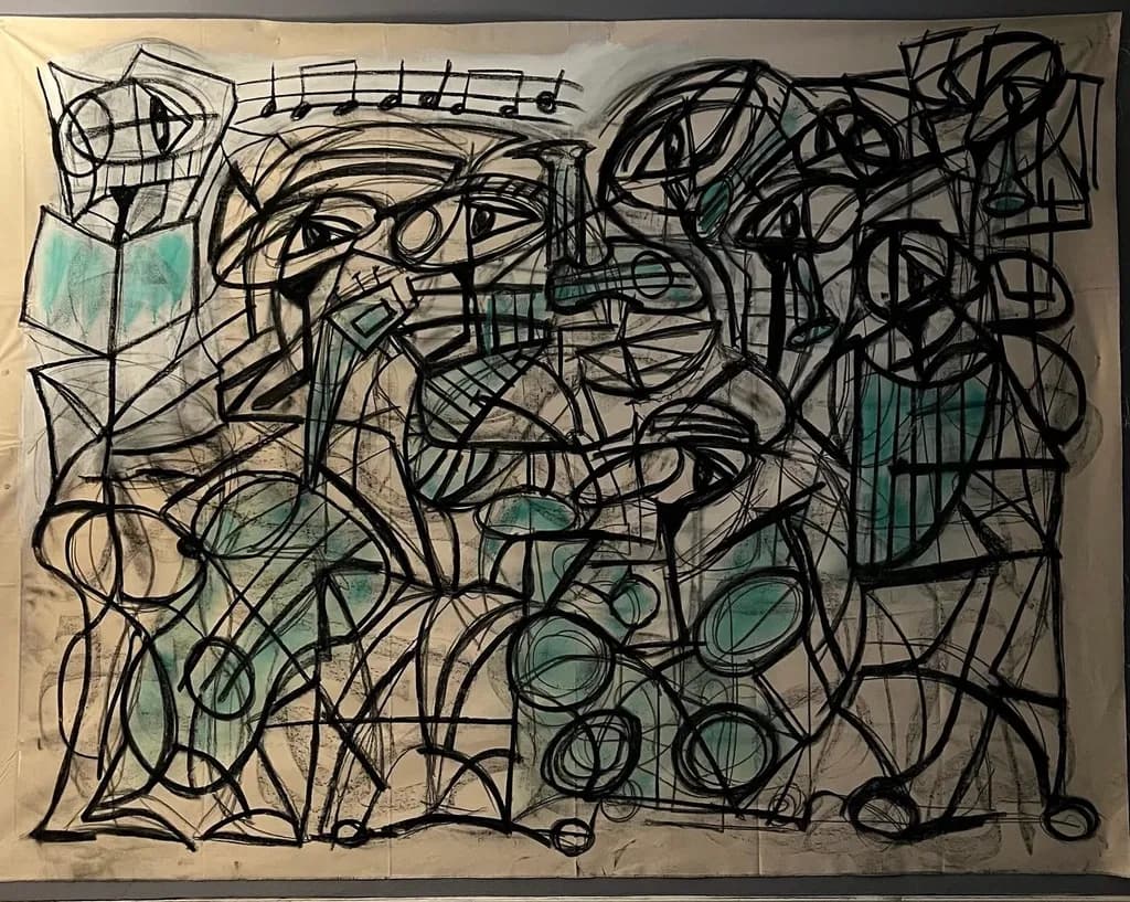 Abstract Music Scene