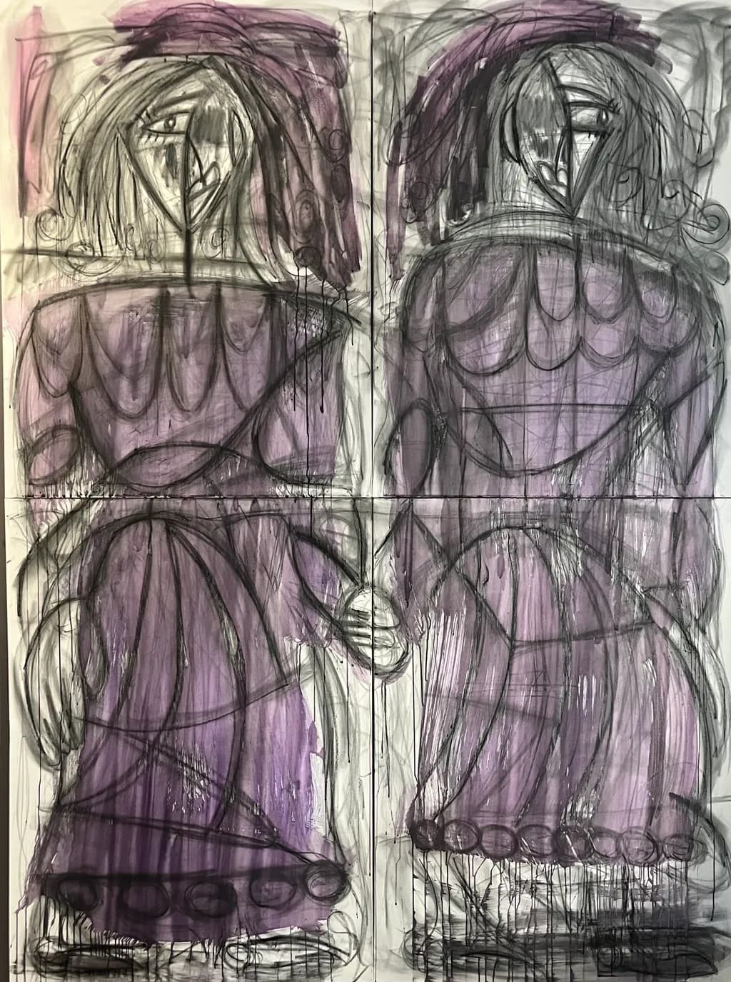 Monochrome Figures Portrait