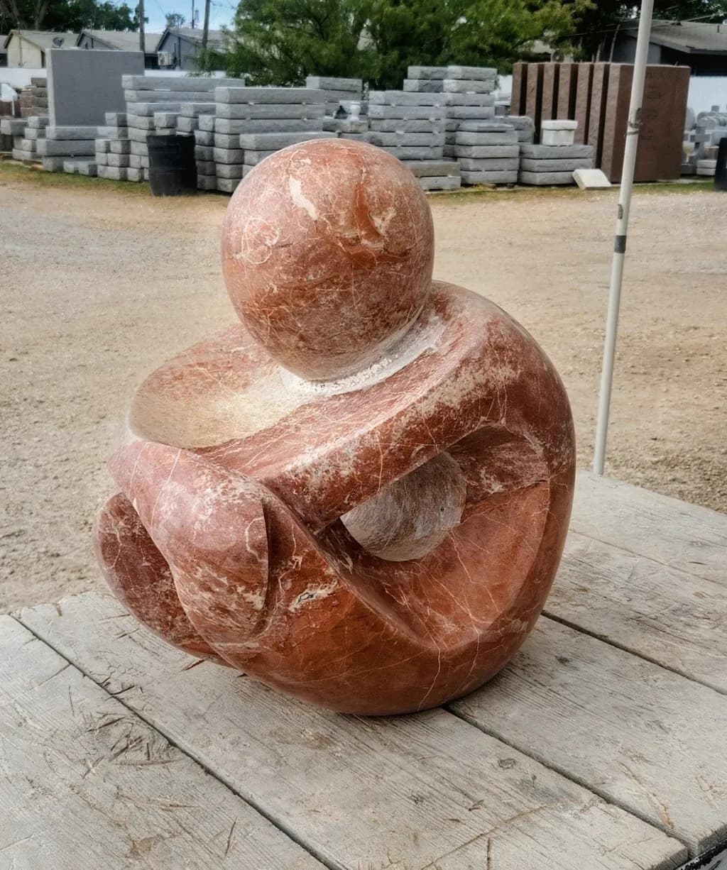 Abstract Stone Sculpture