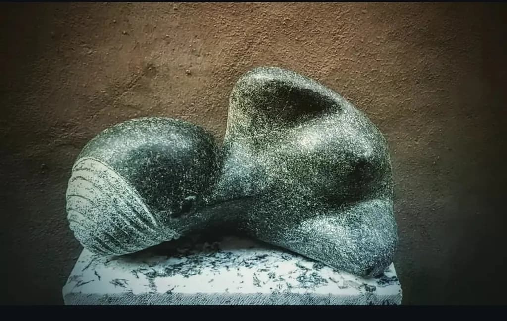 Abstract Stone Form