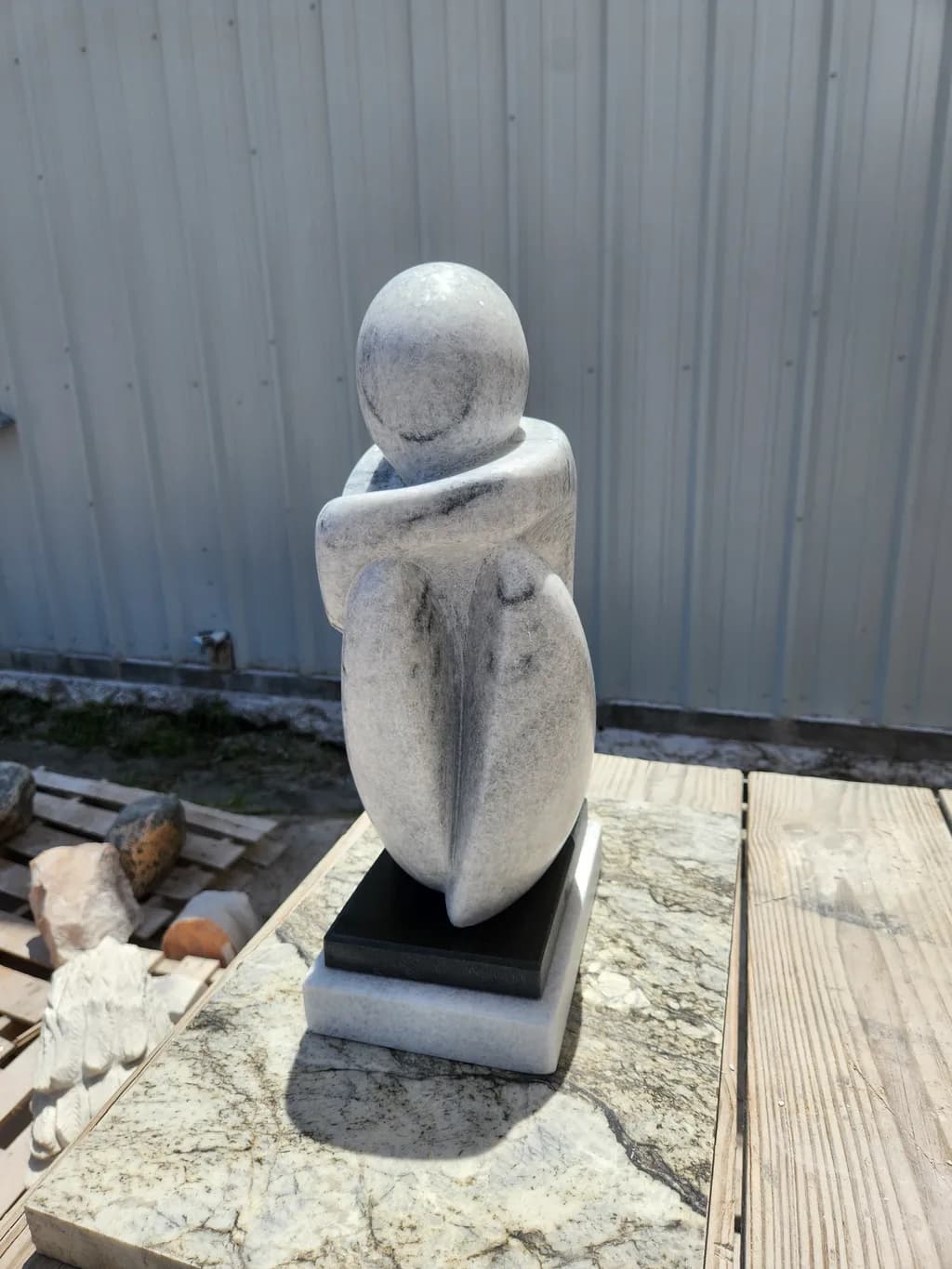 Abstract Stone Figure