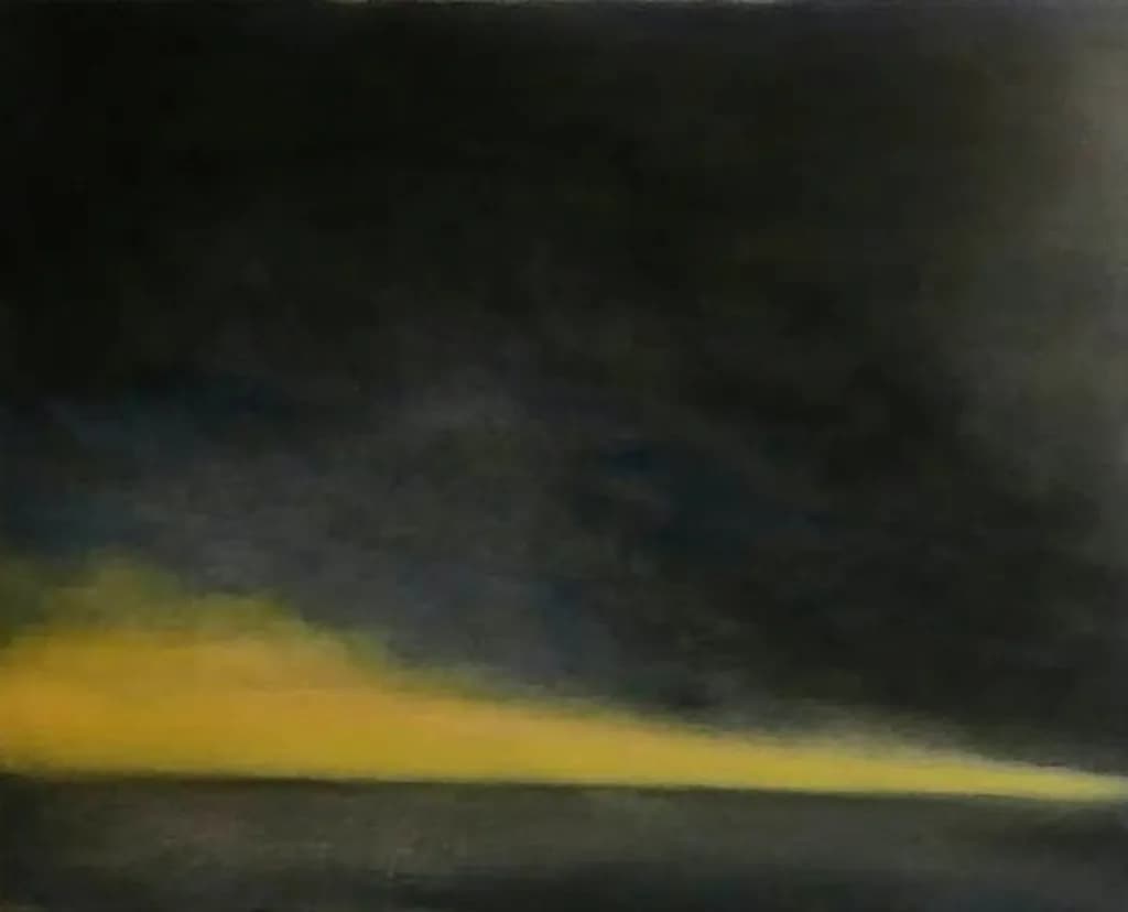 Ominous Yellow Landscape