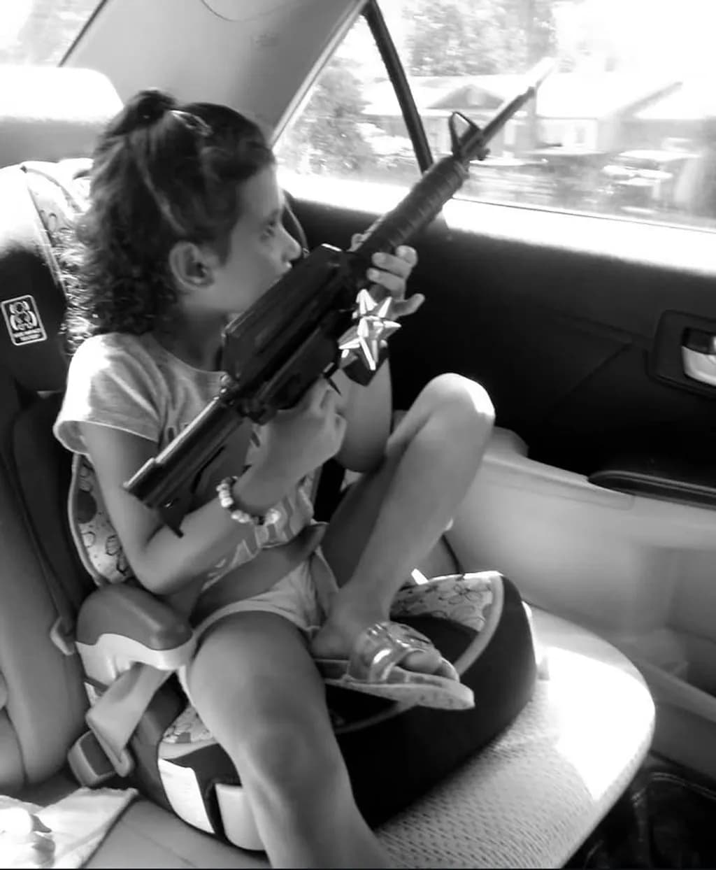 Child with Toy Gun