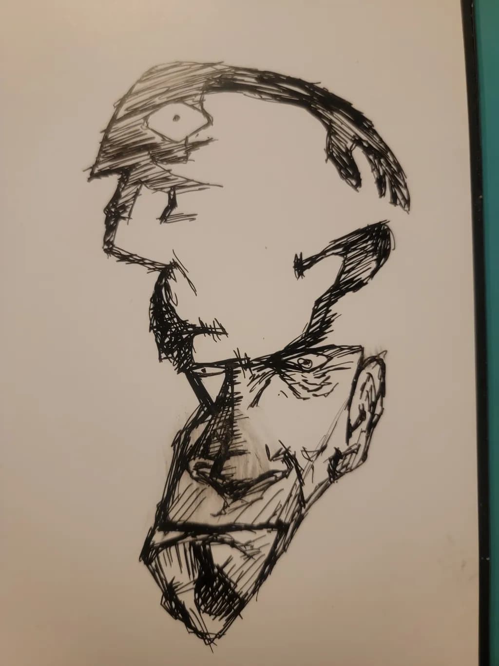Abstract Portrait Study