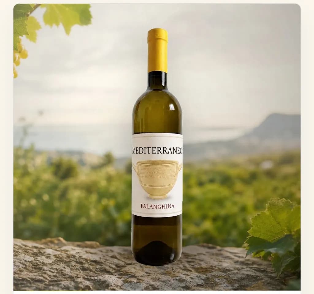 Mediterraneo Falanghina Wine Bottle
