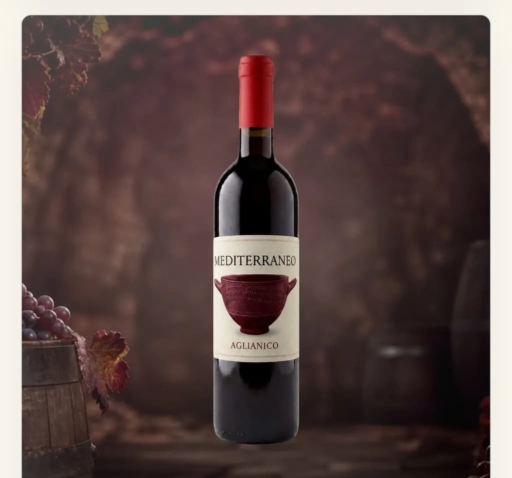 Mediterraneo Aglianico Wine