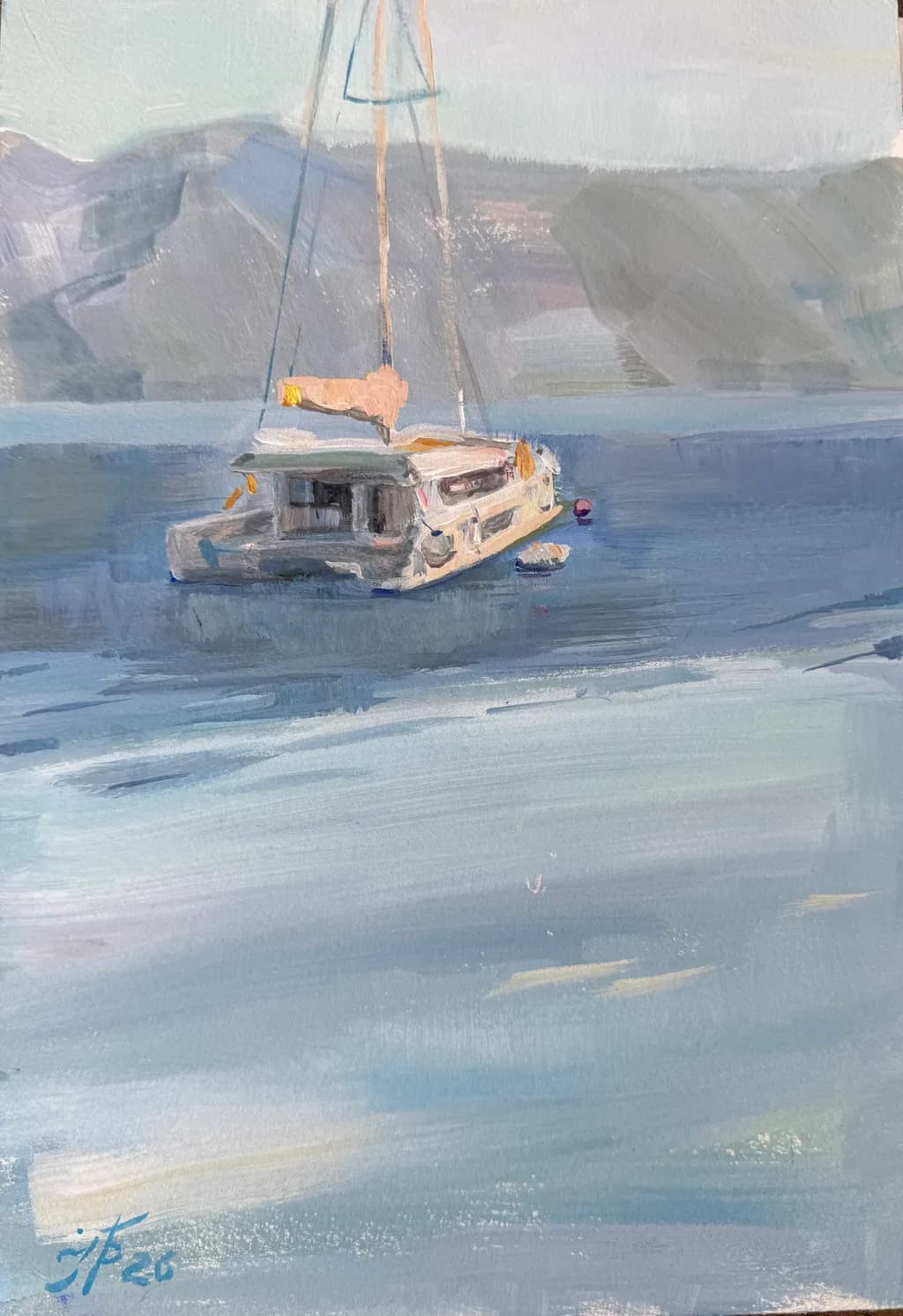 Sailboat on Water