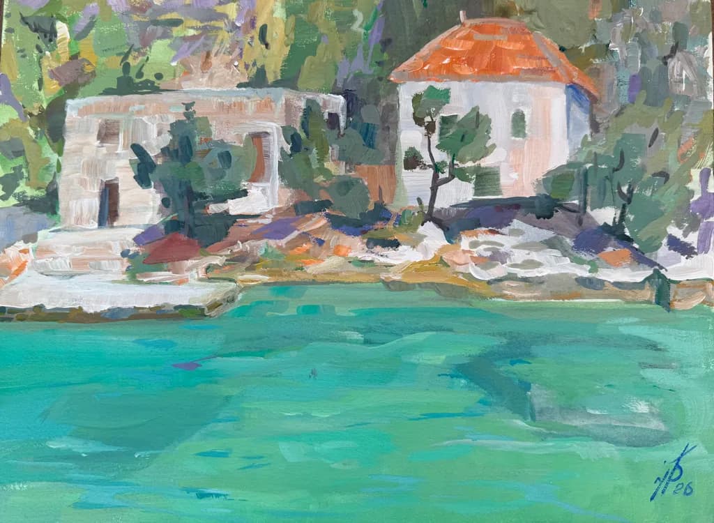 Coastal Cottage Reflections