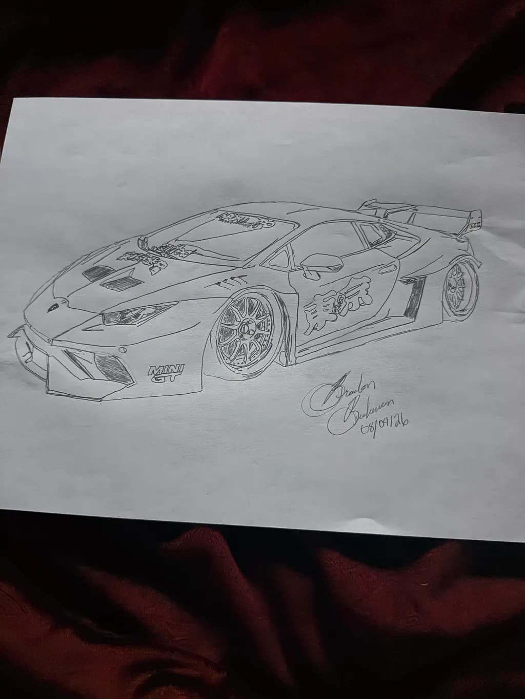 Racecar Sketch