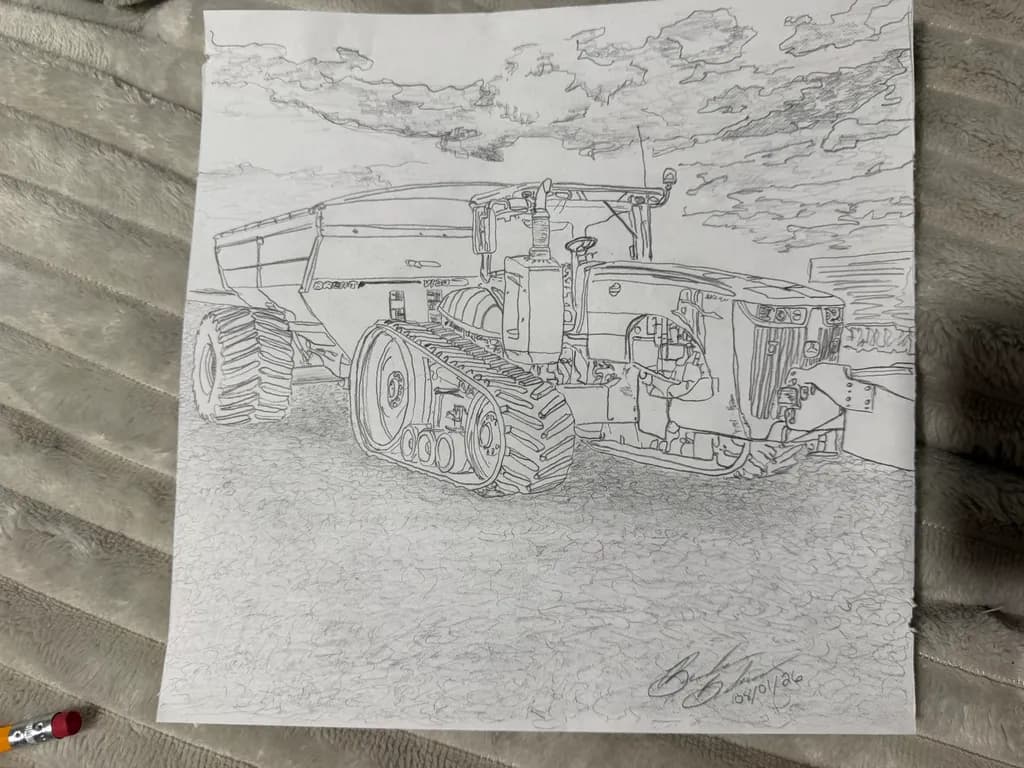 Tracked Tractor and Trailer