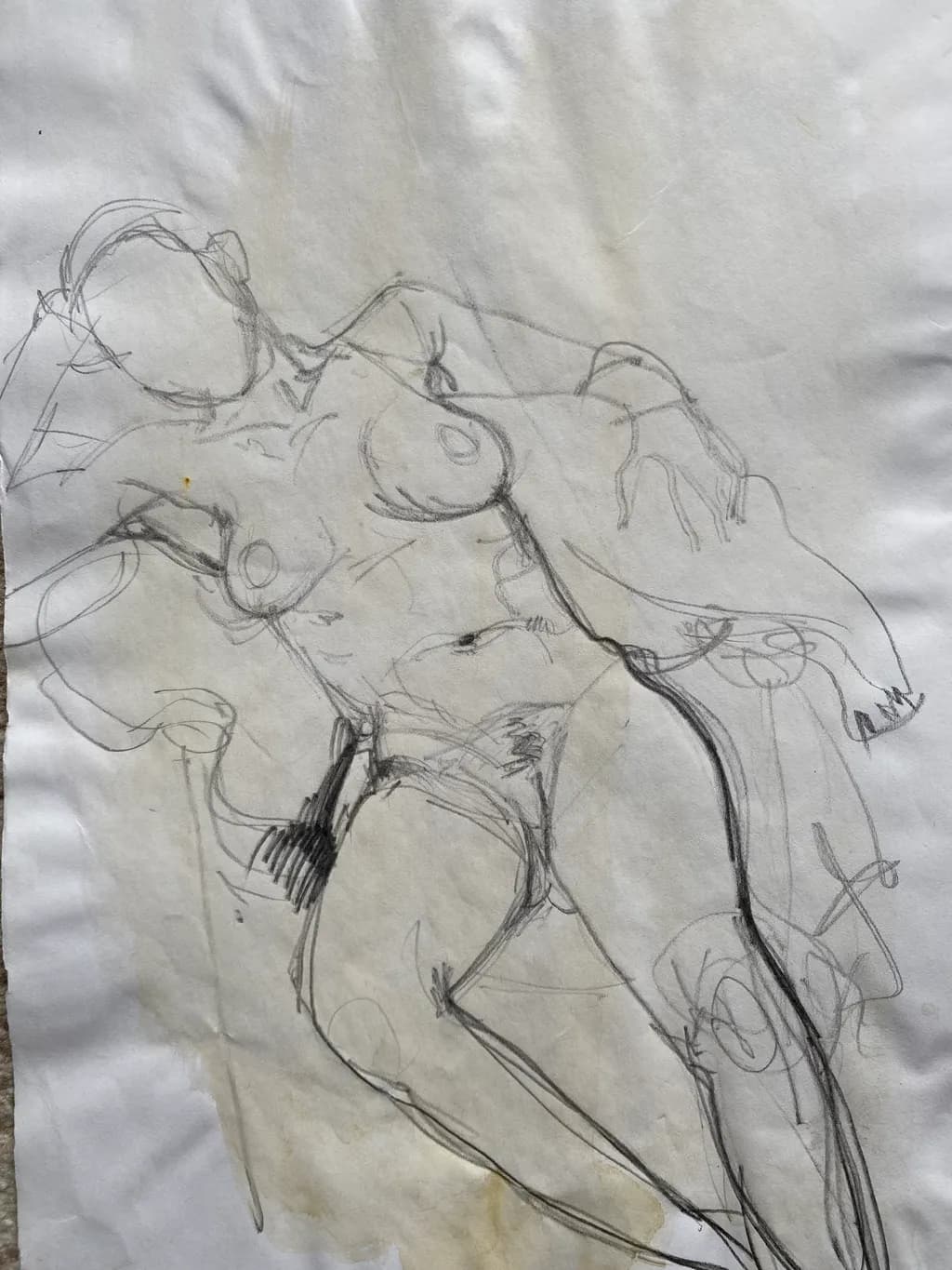 Reclining Nude Sketch