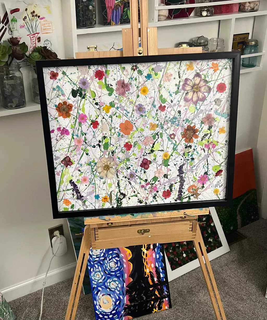 Flower Burst Canvas
