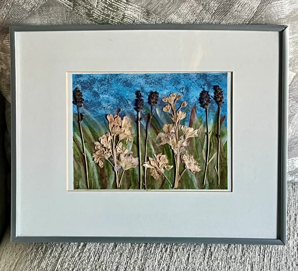 Pressed Flowers Garden