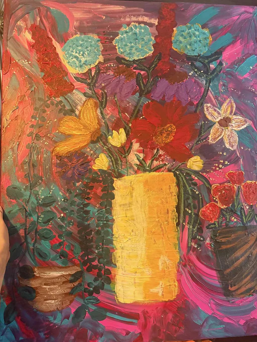 Floral Vase Composition