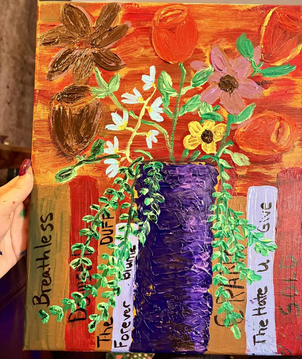 Floral Vase Composition