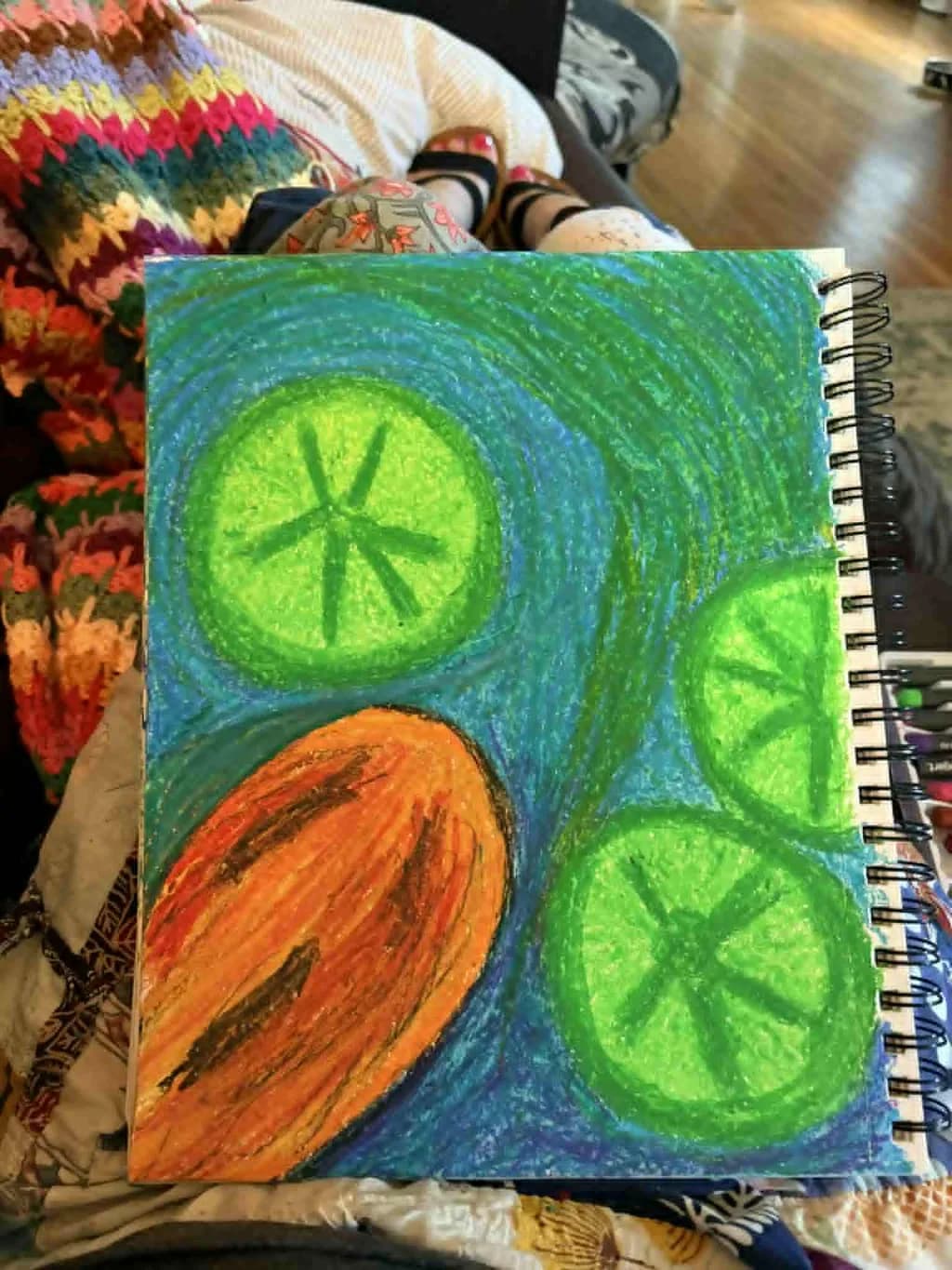 Cucumber and Papaya Slices