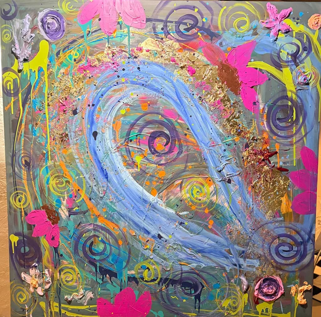 Swirling Flowers