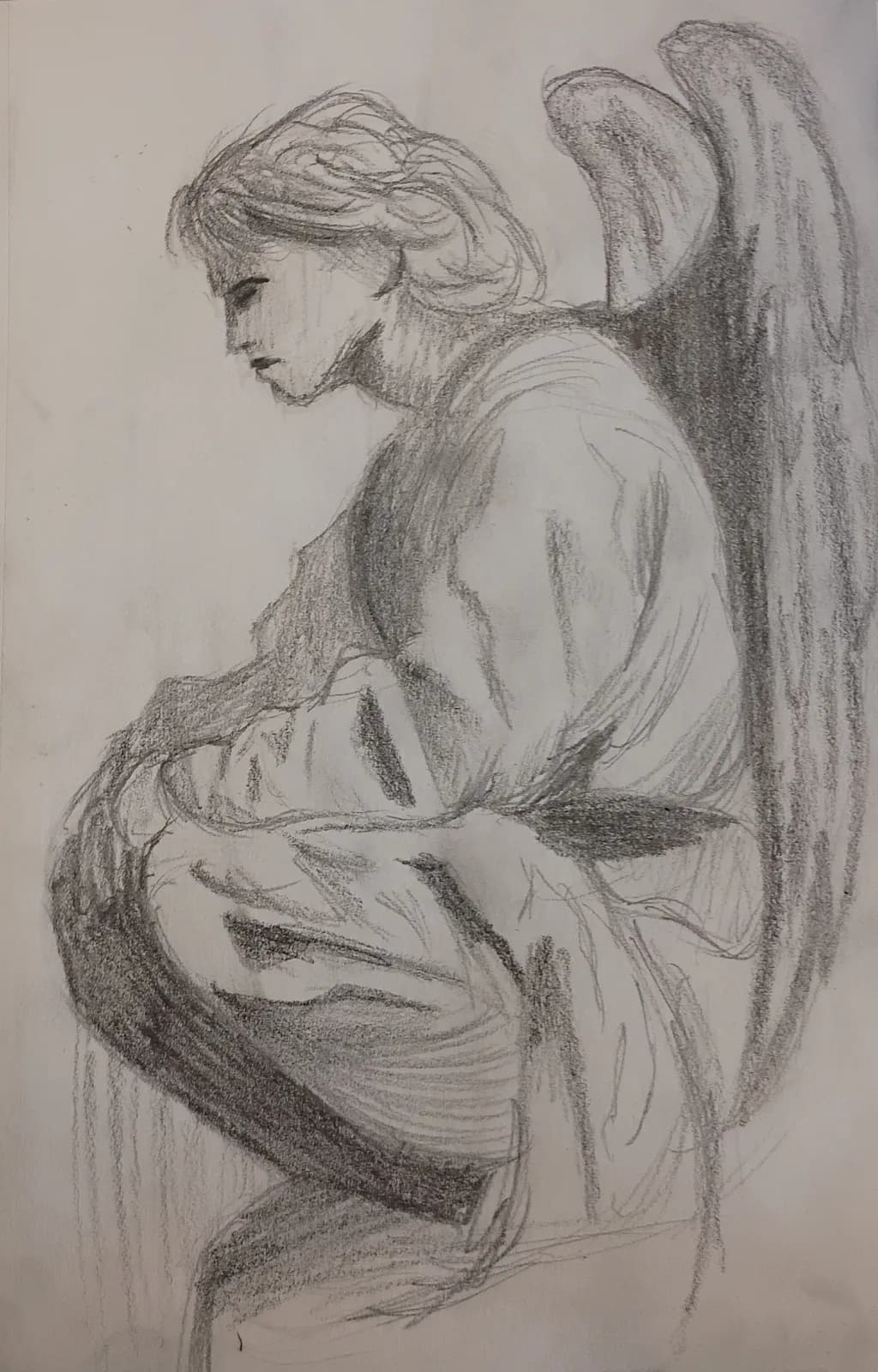 Angel Figure Sketch