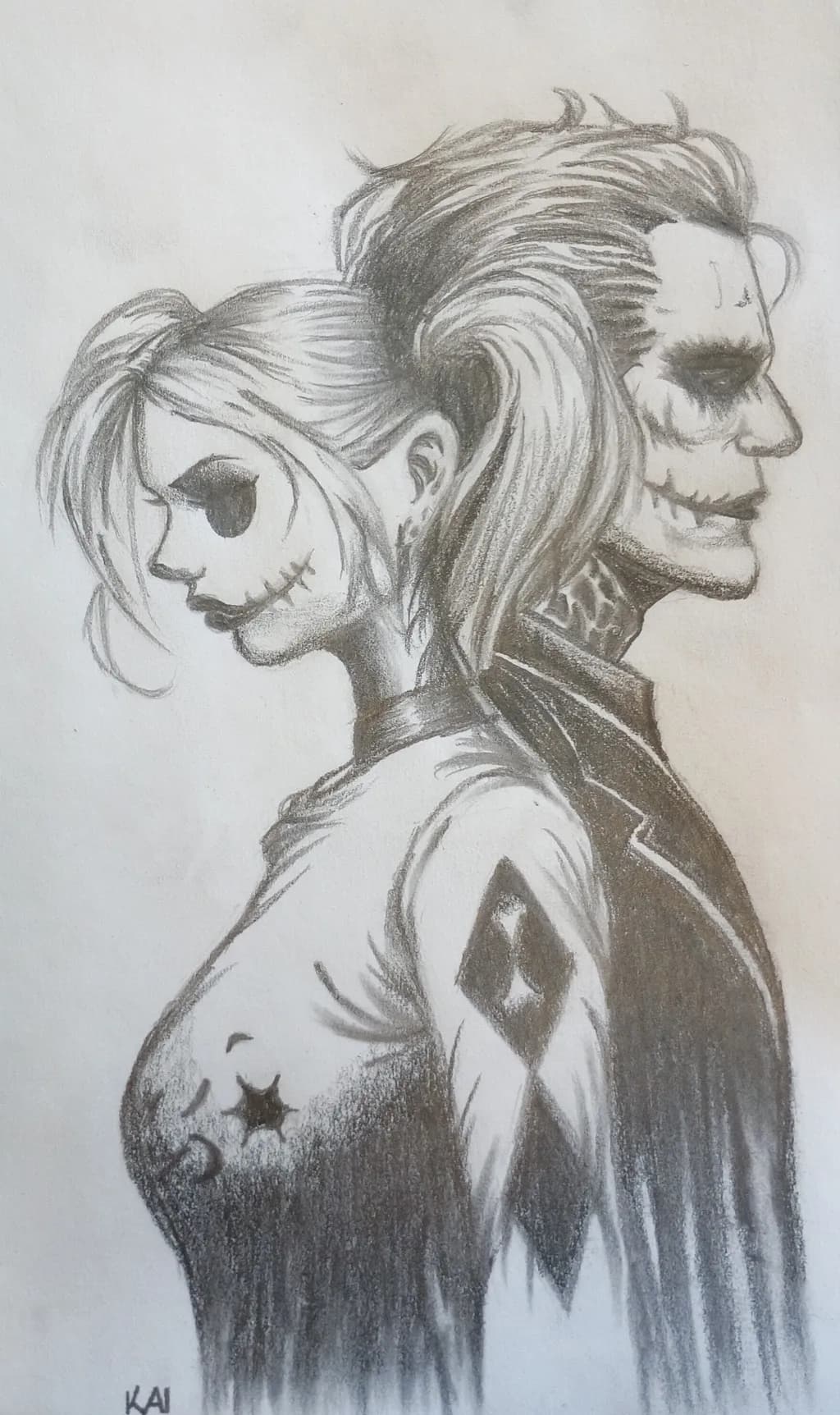 Joker and Harley Portrait