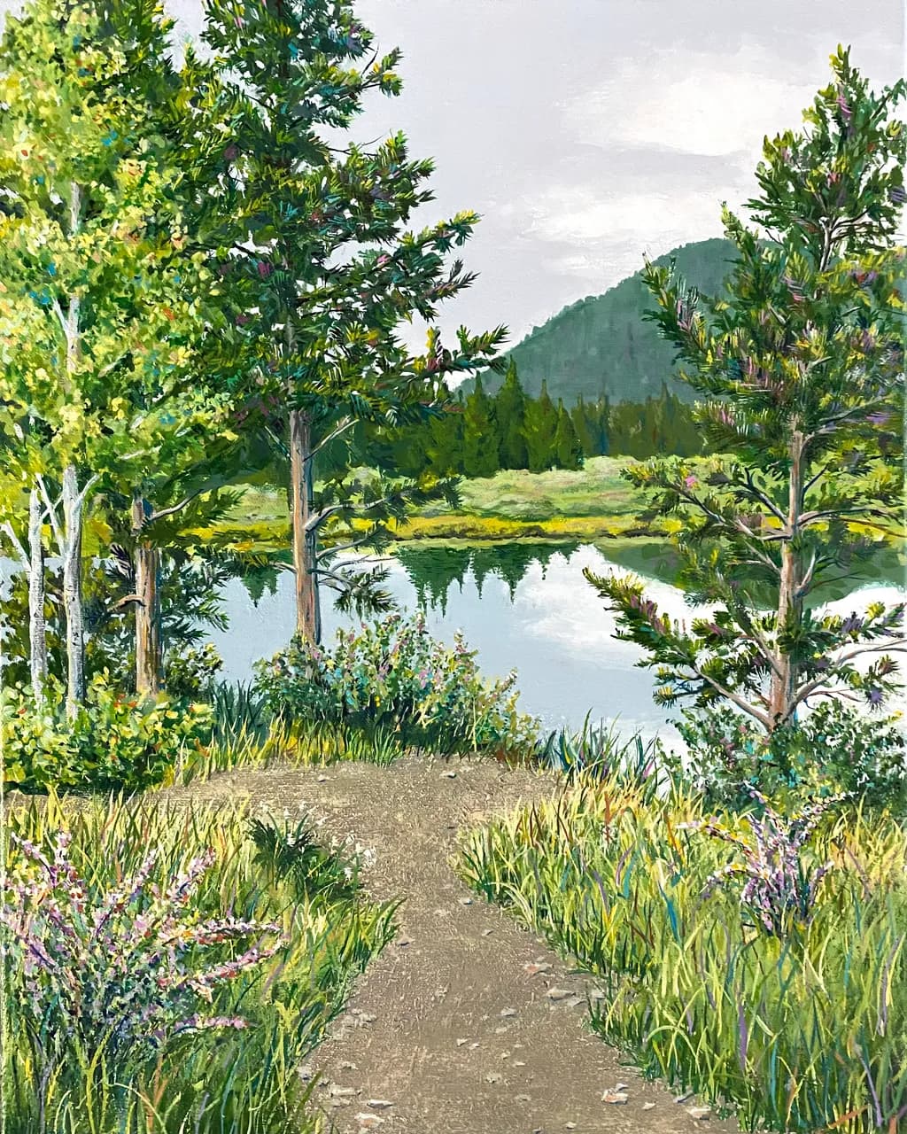 Mountain Lake Path
