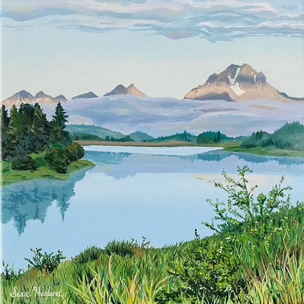 Early Morning in the Tetons