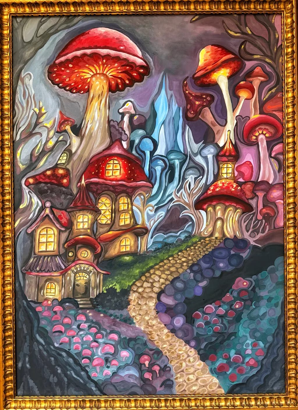 Mushroom Village Path