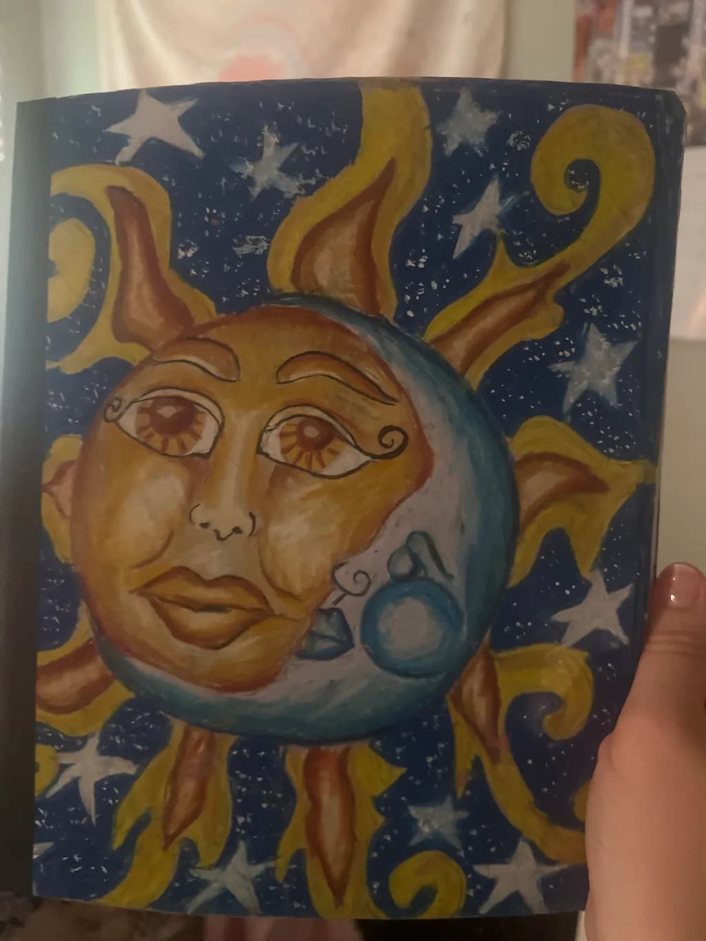 Sun and Moon Faces