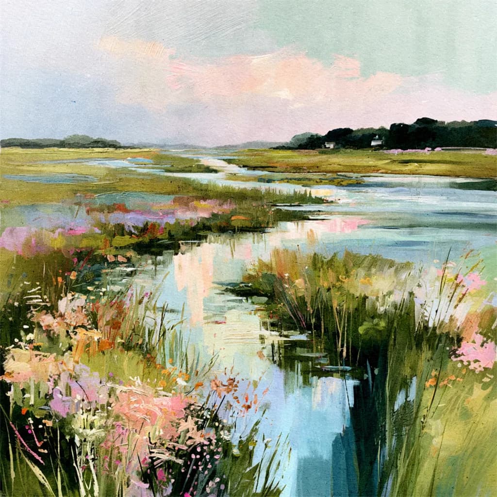 Marshland Reflections