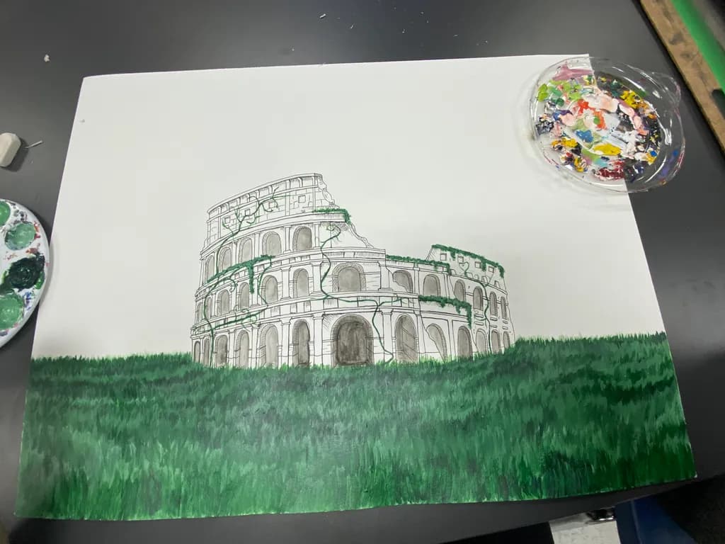 Overgrown Colosseum