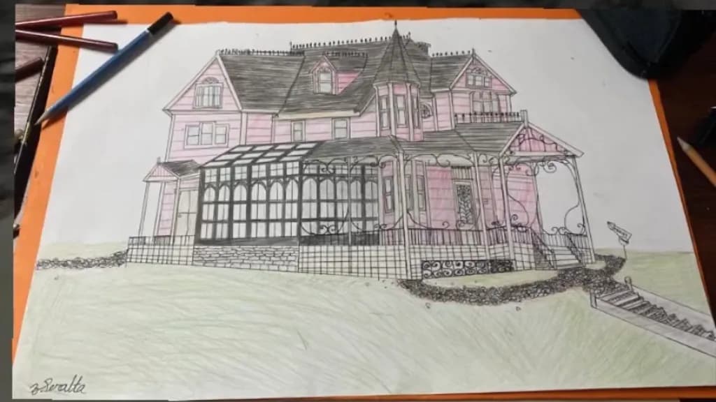 Victorian House Sketch