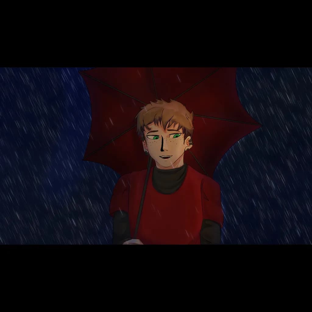Rainy Night Umbrella