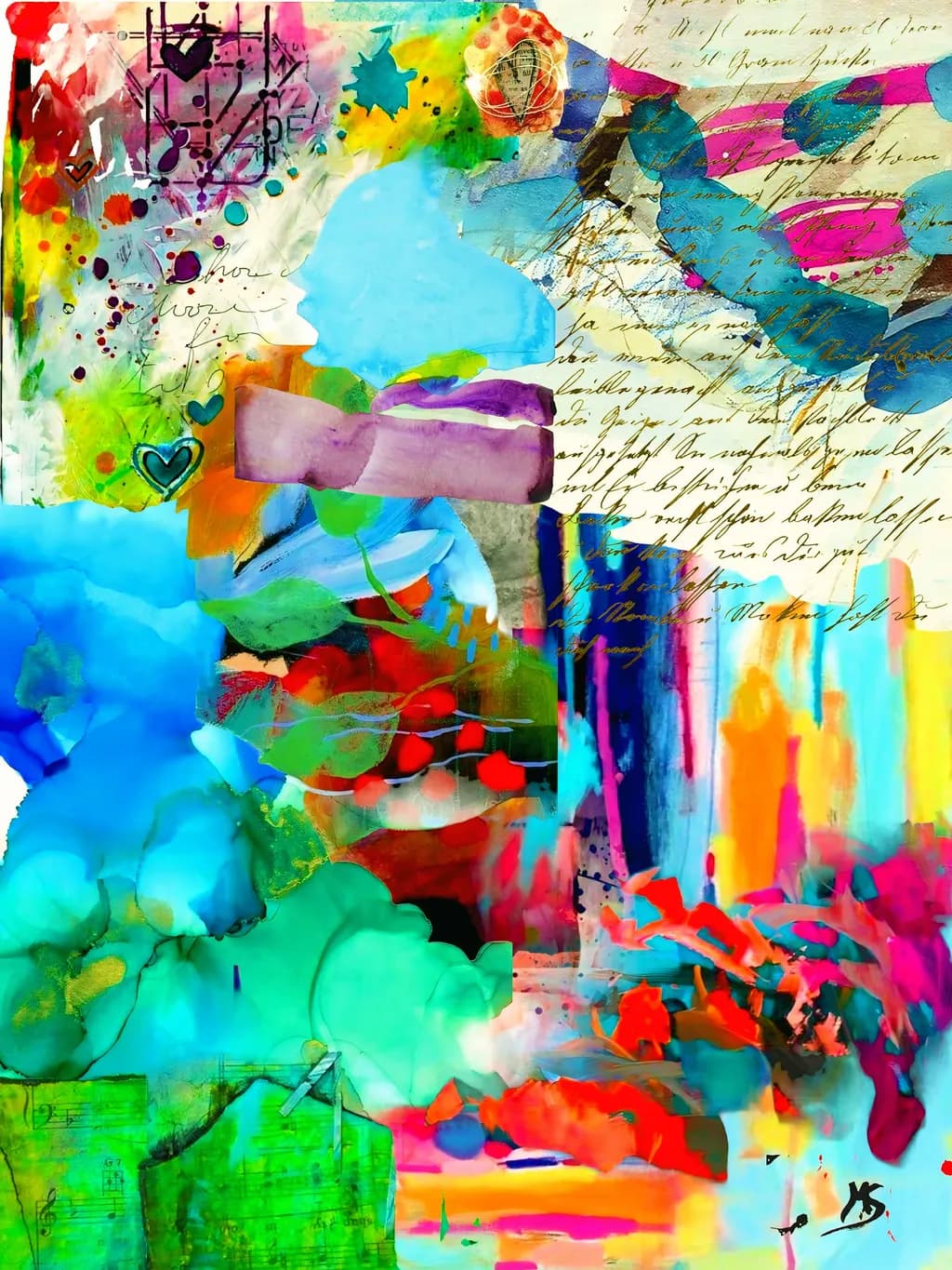 Retouch Abstract Colors