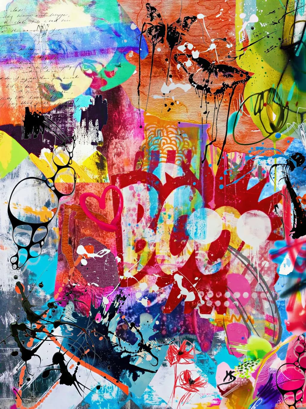 Retouch Abstract Colors