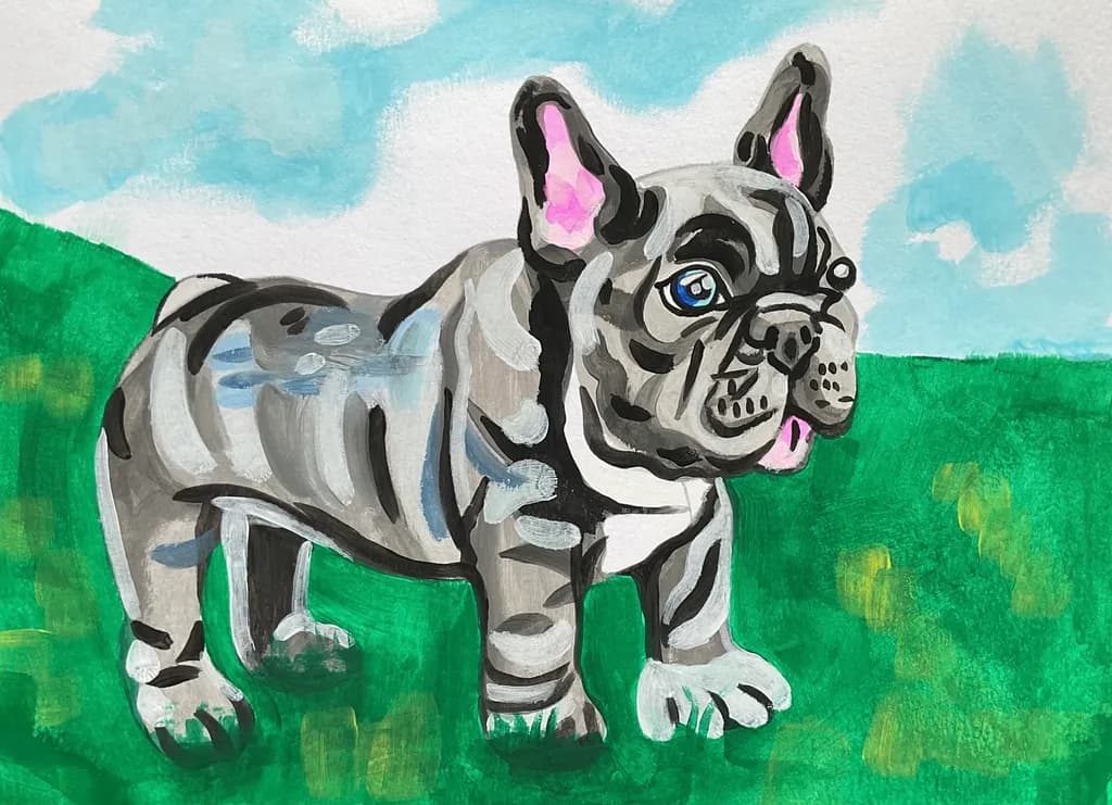 French Bulldog Outdoors