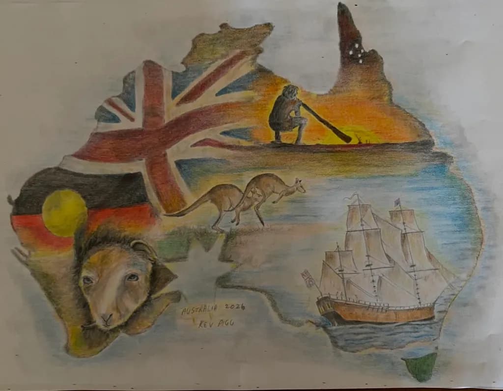Australia Heritage Collage