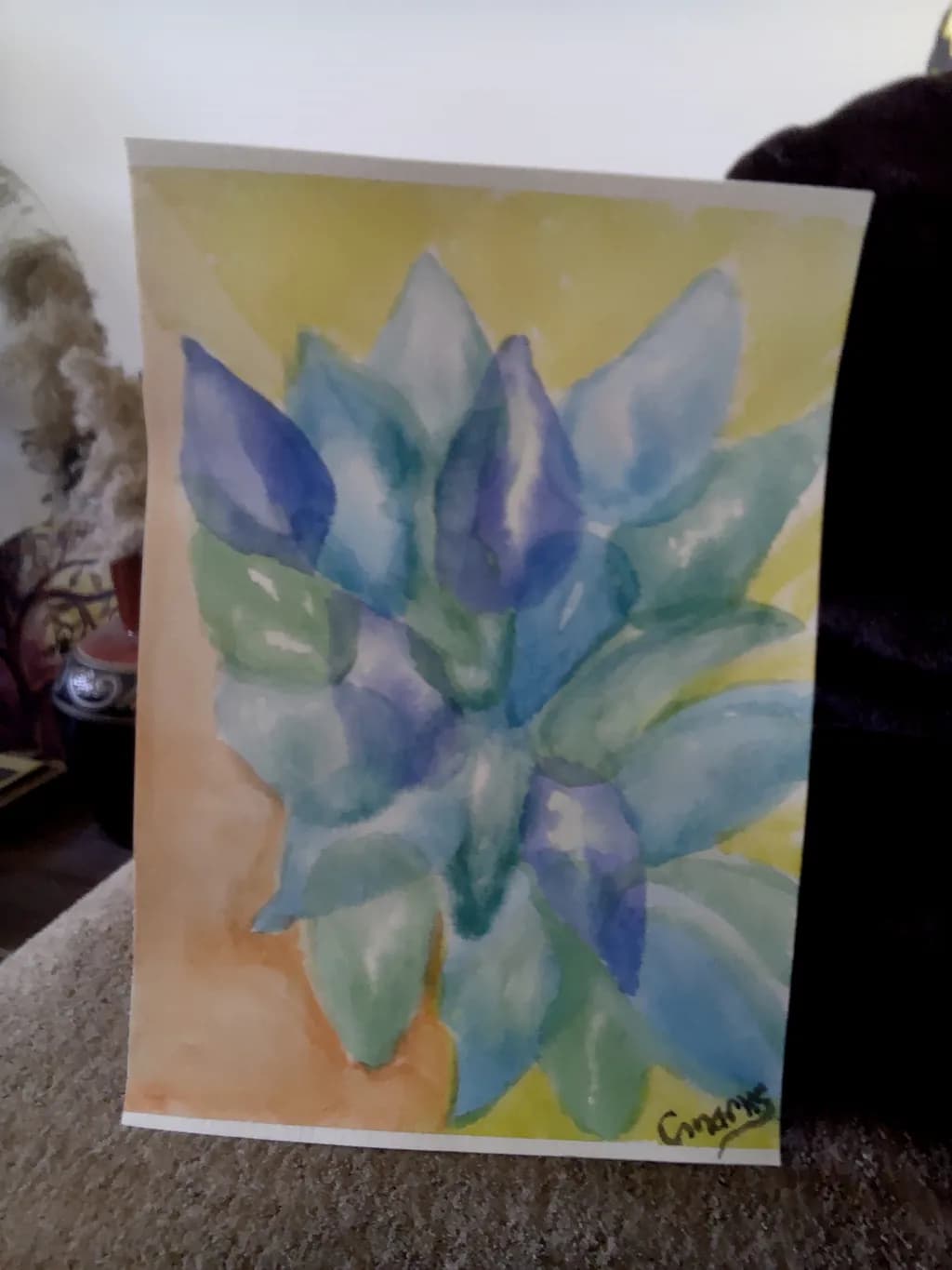Abstract Botanical Study