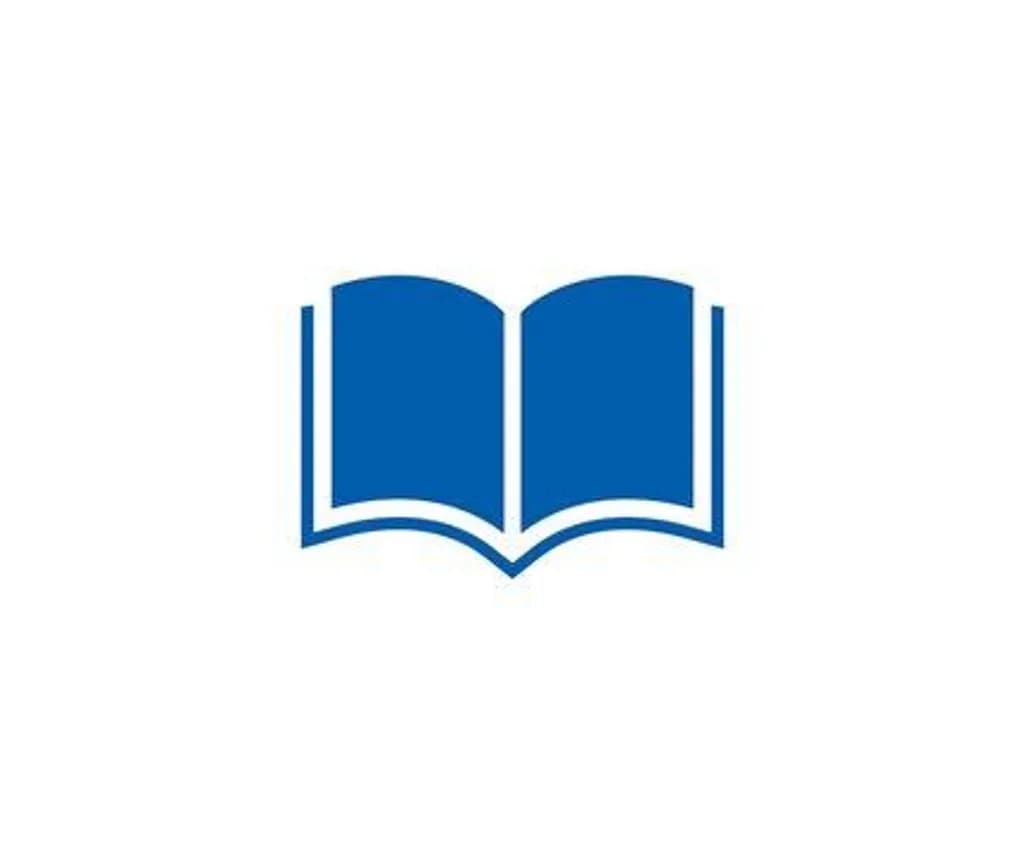Blue Open Book