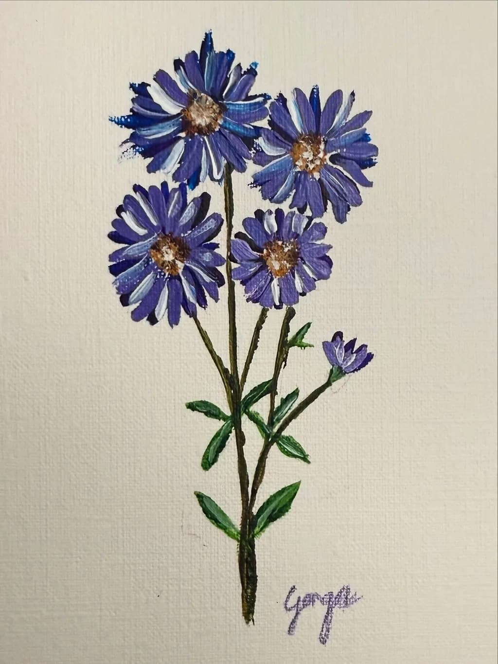 Purple Daisy Bouquet