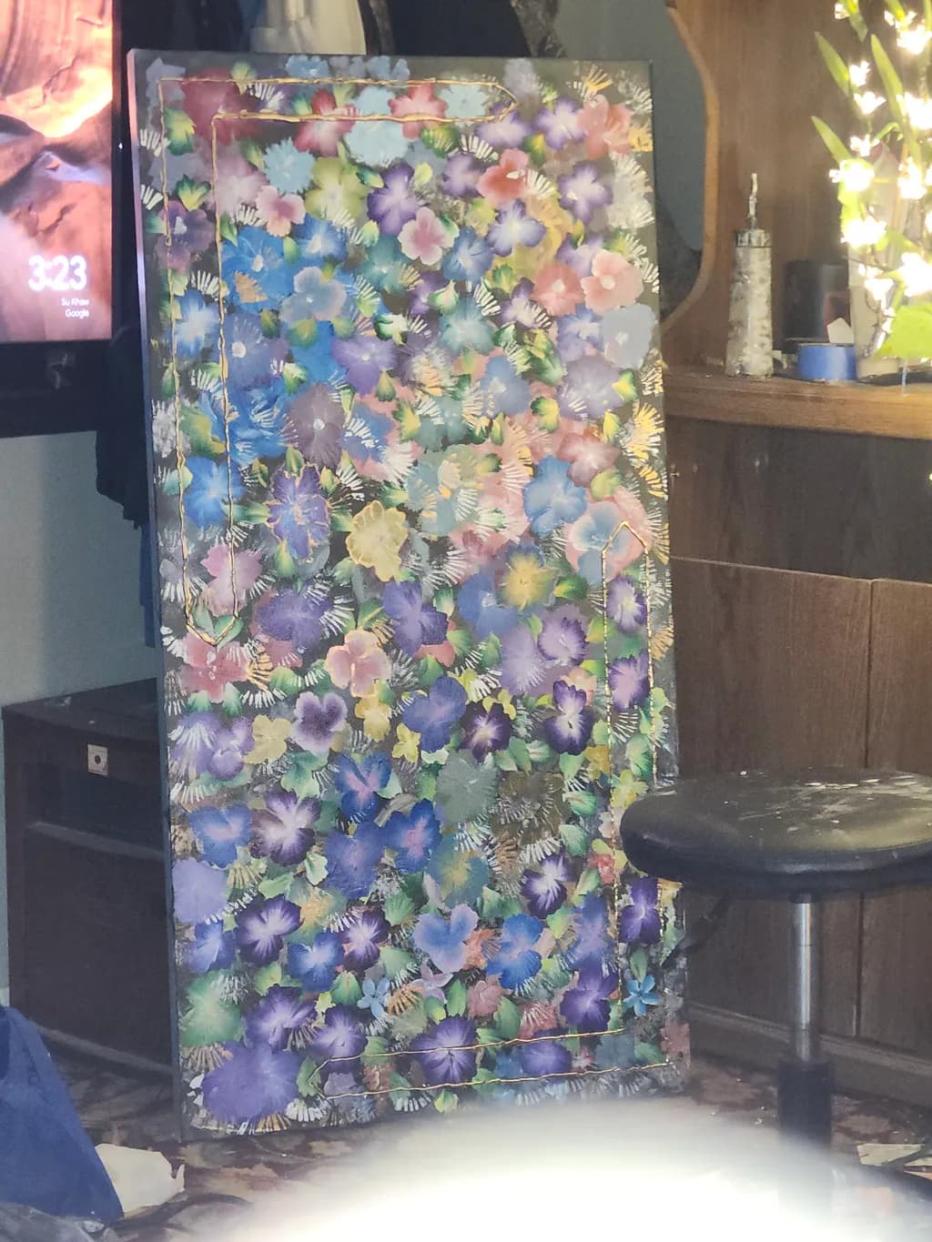Floral Pattern Canvas