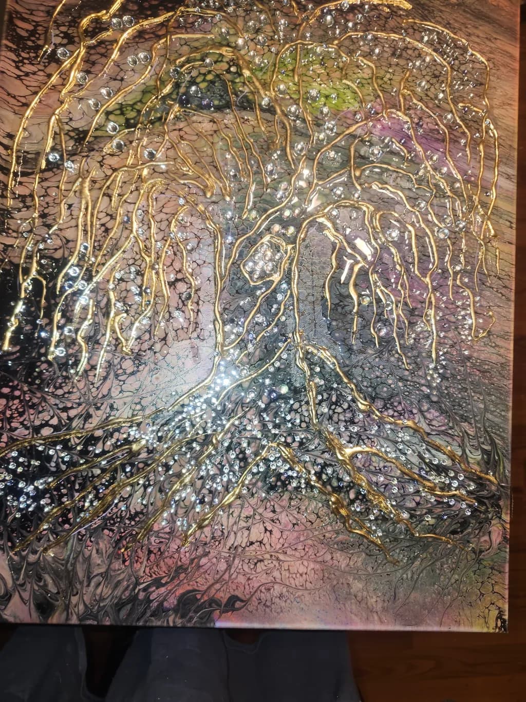 Golden Tree Sparkle