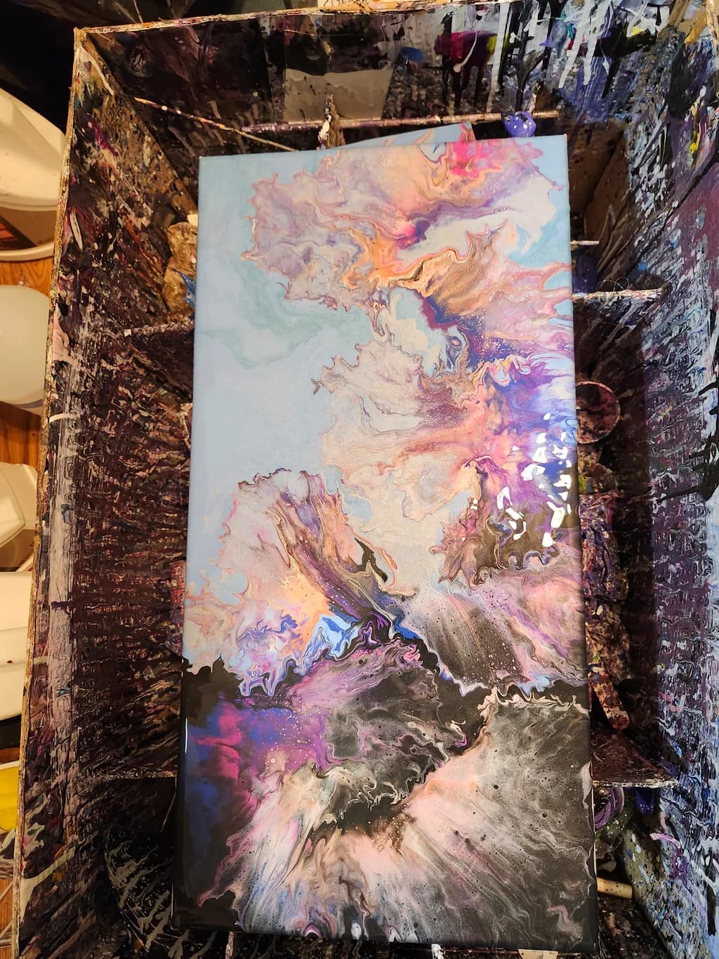 Marbled Canvas Flow
