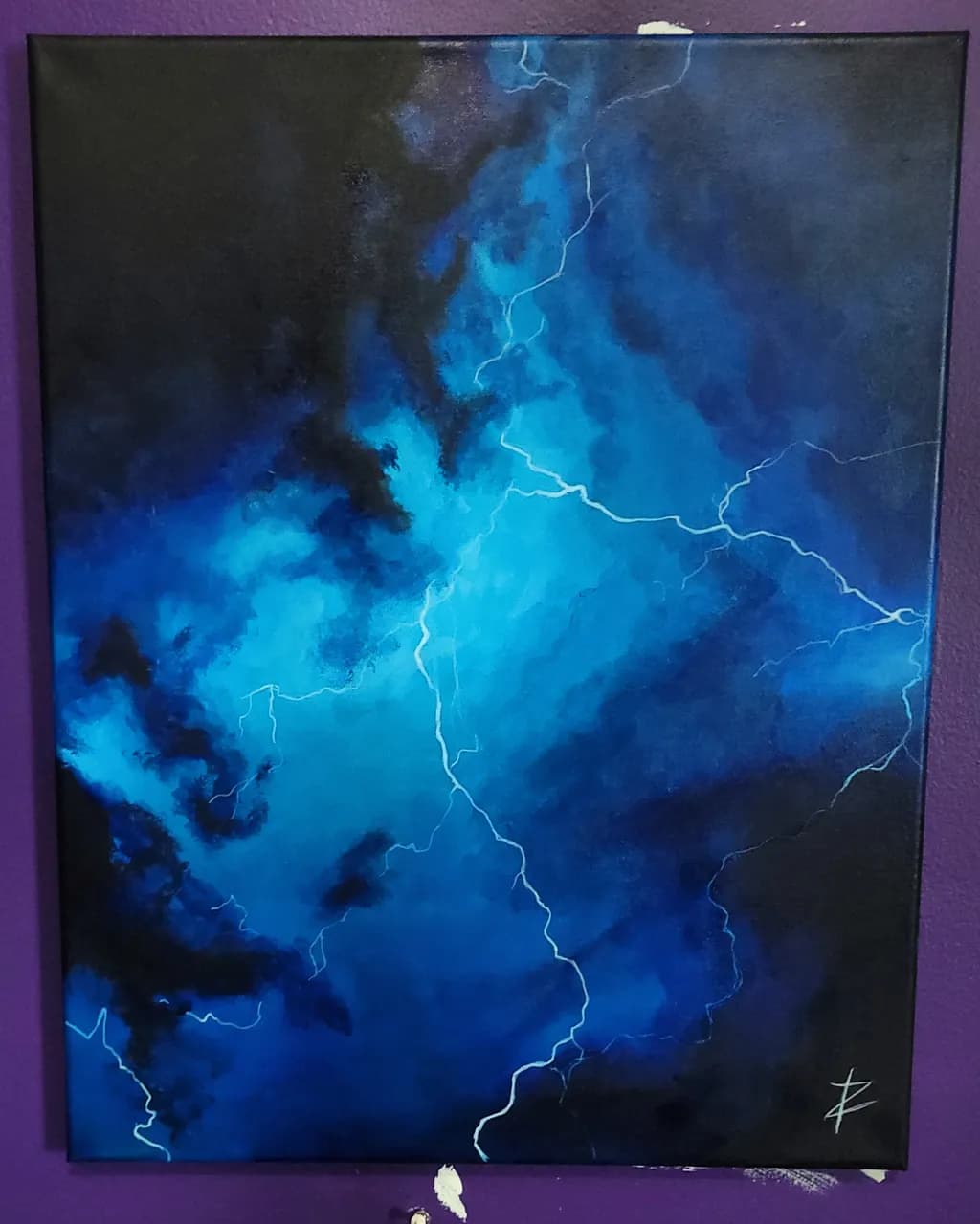 Inbound Blue Lightning