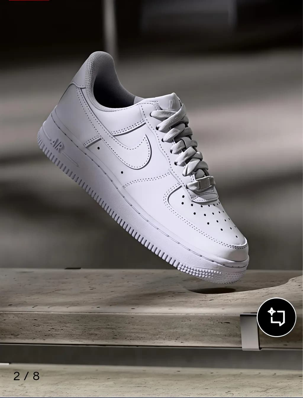 White Nike Air Force 1