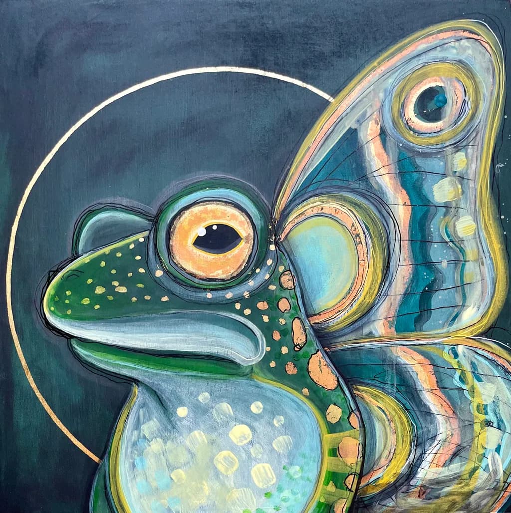 Frog Butterfly Hybrid