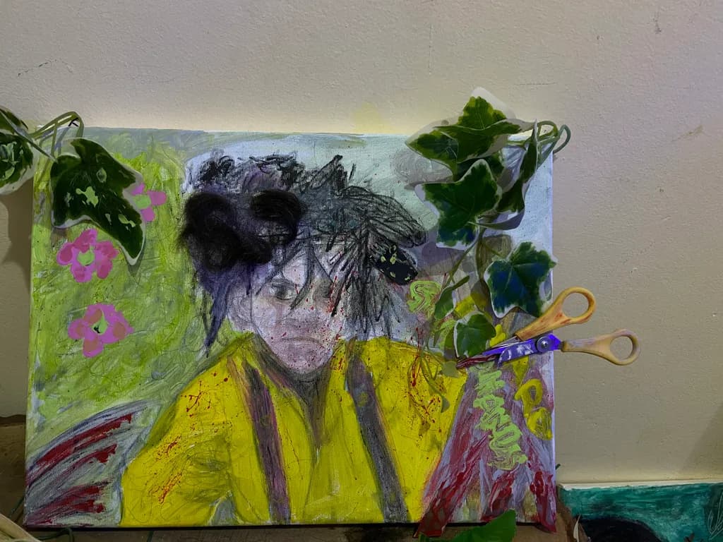 Yellow Jacket Portrait