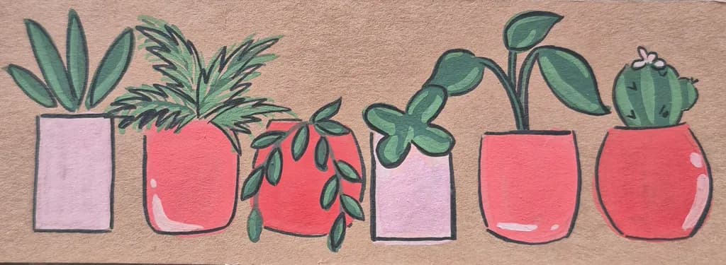 Potted Plants Lineup