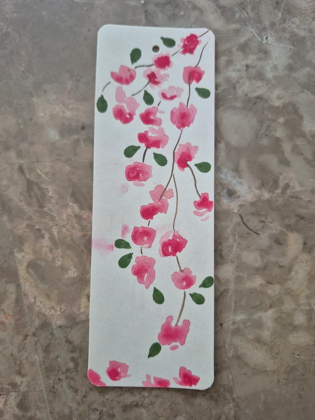 Pink Blossoms Bookmark