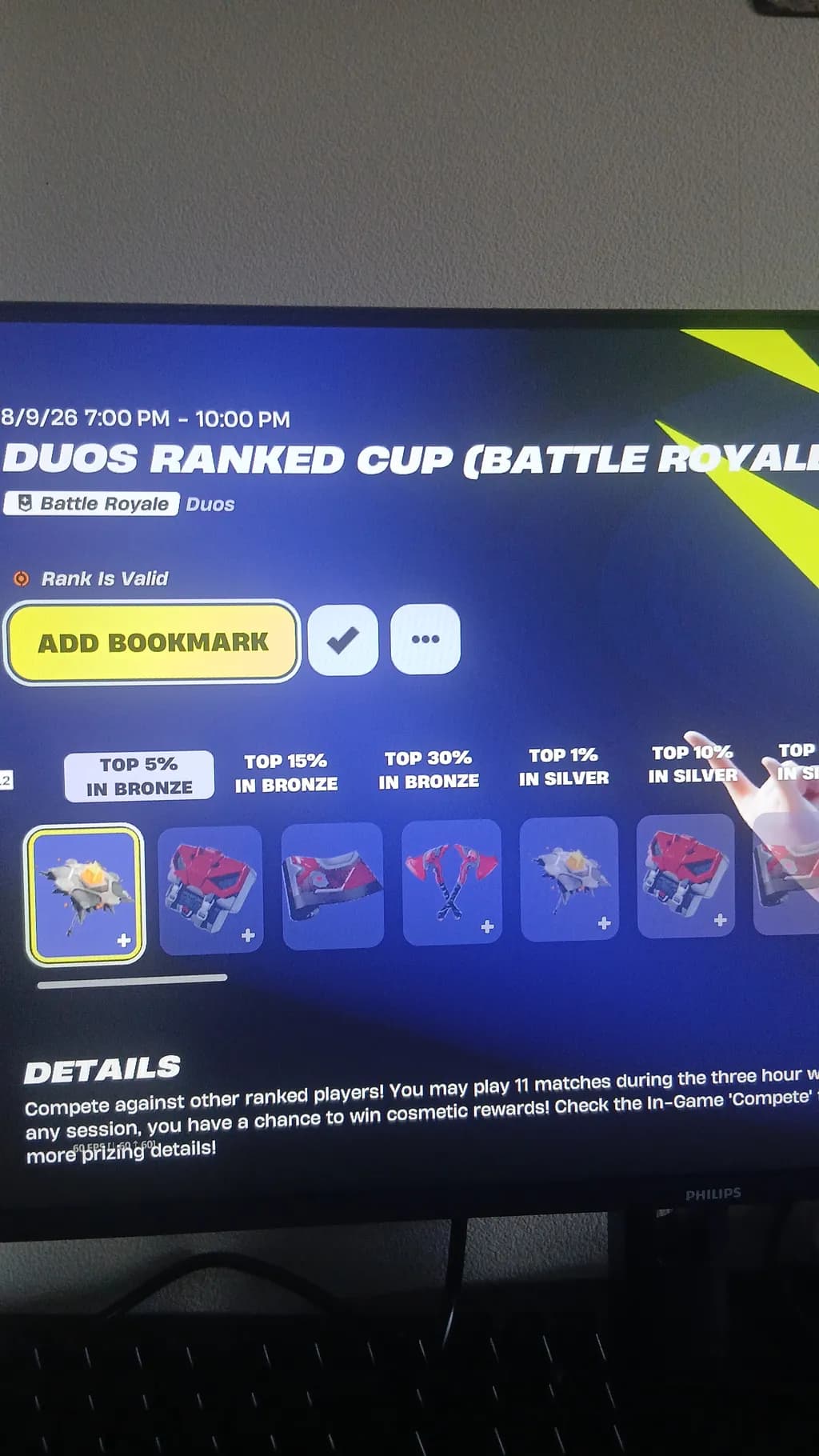 Duos Ranked Cup