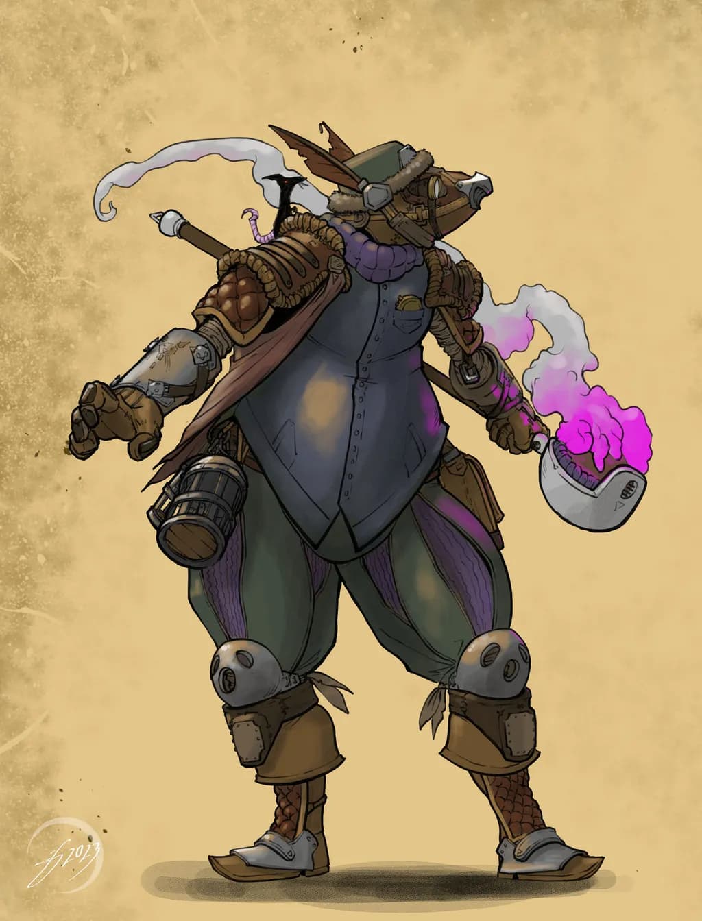 Armored Fox Warrior