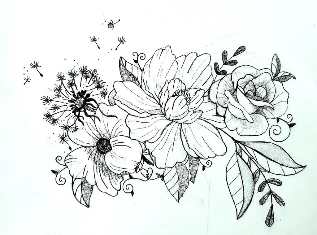 Floral Sketch